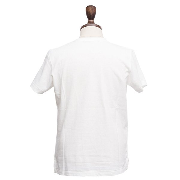 画像12: 【RE PRICE/価格改定】 ラフィー天竺"STAY HUNGRAY"Vネックポケット付きカットソー【MADE IN JAPAN】 / Upscape Audience