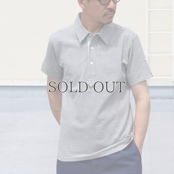 画像6: 鹿の子フラワープリント半袖ポロシャツ【MADE IN JAPAN】『日本製』/ Upscape Audience