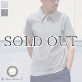 鹿の子フラワープリント半袖ポロシャツ【MADE IN JAPAN】『日本製』/ Upscape Audience