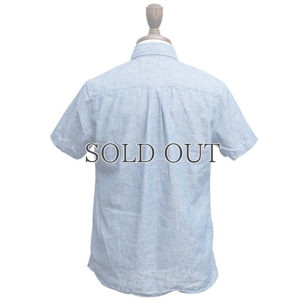 画像7: Coolmax(クールマックス)綿麻比翼ボタンダウンカラー半袖シャツ / Audience