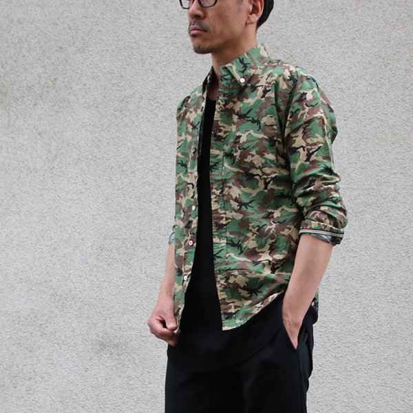 画像8: 【RE PRICE / 価格改定】バンダナクロスカモ柄長袖シャツ【MADE IN JAPAN】『日本製』 / Upscape Audience