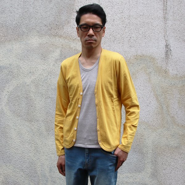 画像10: 【RE PRICE / 価格改定】ラフィー天竺パインピング長袖カーディガン【MADE IN JAPAN】『日本製』/ Upscape Audience