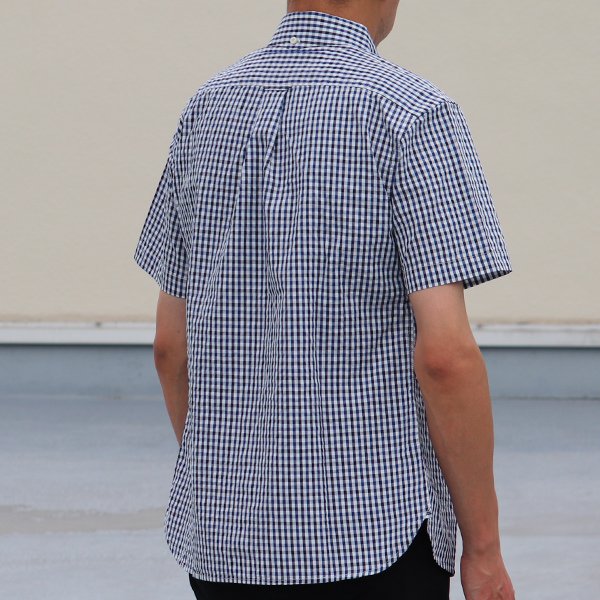 画像5: 【RE PRICE / 価格改定】Coolmax（クールマックス）ボタンダウンワイドスプレッドカラー半袖シャツ / Audience