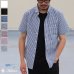 画像1: 【RE PRICE / 価格改定】Coolmax（クールマックス）ボタンダウンワイドスプレッドカラー半袖シャツ / Audience (1)