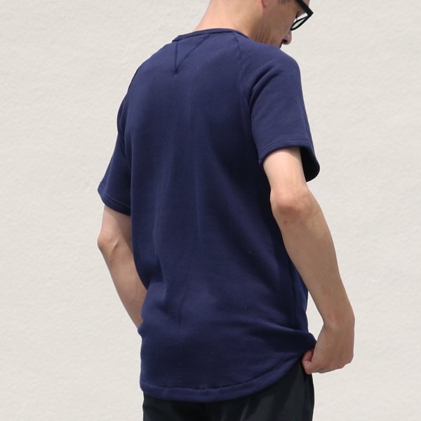 画像6: 【RE PRICE / 価格改定】ソフトエアー裏毛ラグラン半袖スウェットシャツ / Upscape Audience