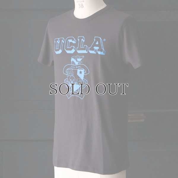 画像3: UCLA"UCLA"エンブレム三素材混カレッジプリント半袖クルーネックTシャツ / Audience
