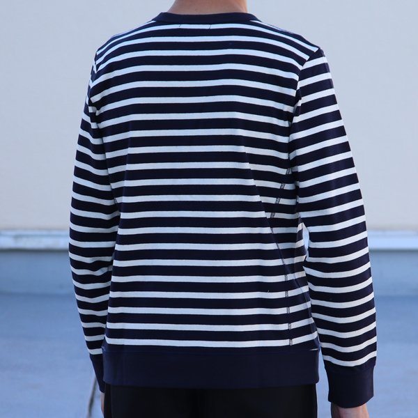 画像6: 【RE PRICE/価格改定】BSQボーダークルーネック長袖ガゼットカットソー【MADE IN JAPAN】『日本製』/ Upscape Audience