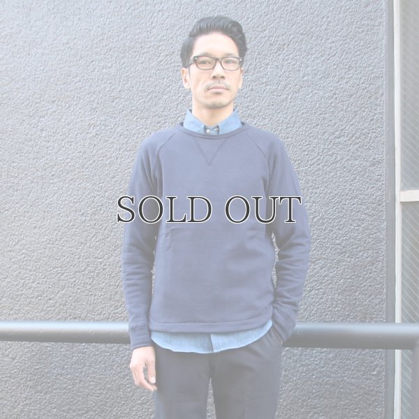 画像9: エアー裏毛クルーネック長袖ガゼットスウェット【MADE IN JAPAN】『日本製』/ Upscape Audience