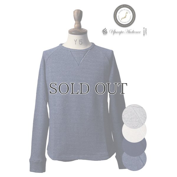 画像17: エアー裏毛クルーネック長袖ガゼットスウェット【MADE IN JAPAN】『日本製』/ Upscape Audience