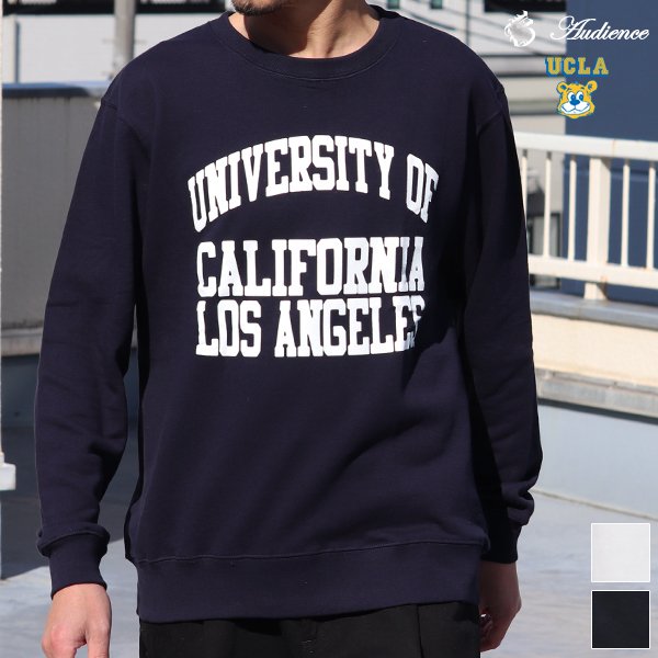 画像1: 【RE PRICE / 価格改定】UCLA" UNIVERSITY OF CALIFORNIA LOS ANGELES"C/N L/S スウェット / Audience