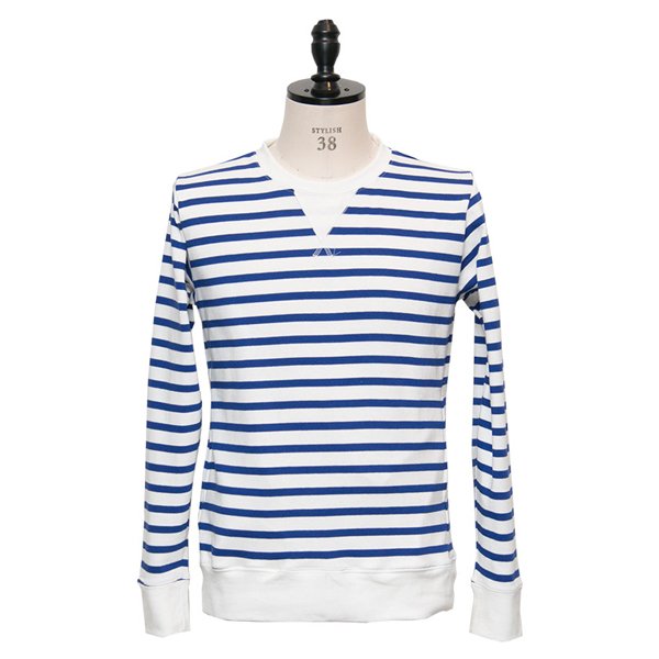 画像10: 【RE PRICE/価格改定】BSQボーダークルーネック長袖ガゼットポケ付カットソー【MADE IN JAPAN】『日本製』/ Upscape Audience