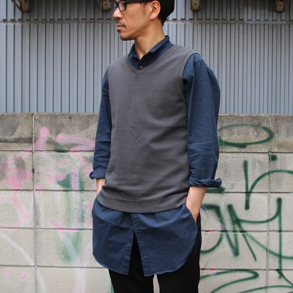 画像7: 【RE PRICE/価格改定】JPSダブルニットVネックベスト【MADE IN JAPAN】『日本製』/ Upscape Audience
