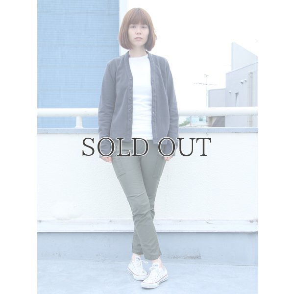 画像5: JPSダブルニットVネックバンドカラーカーディガン [Lady's] 【MADE IN JAPAN】『日本製』/ Upscape Audience