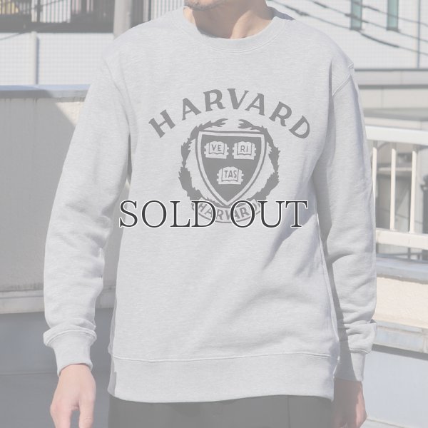 画像2: 【RE PRICE / 価格改定】HARVARD"HARVARD EMBLEM"クルーネック長袖スウェット / Audience