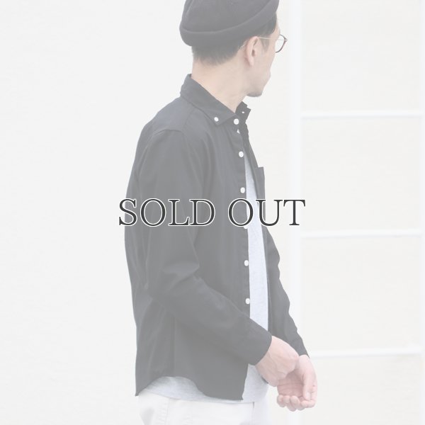 画像3: ワイドスプレッドボタンダウン長袖シャツ【MADE IN JAPAN】『日本製』/ Upscape Audience