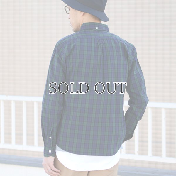 画像4: ワイドスプレッドボタンダウン長袖シャツ【MADE IN JAPAN】『日本製』/ Upscape Audience
