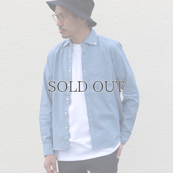 画像5: ワイドスプレッドボタンダウン長袖シャツ【MADE IN JAPAN】『日本製』/ Upscape Audience