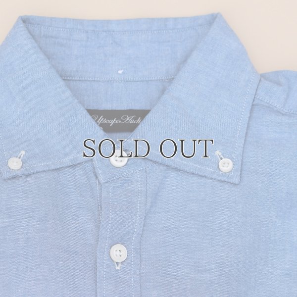 画像6: ワイドスプレッドボタンダウン長袖シャツ【MADE IN JAPAN】『日本製』/ Upscape Audience