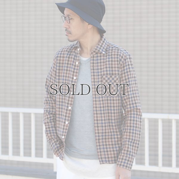 画像5: ワイドスプレッドボタンダウン長袖シャツ【MADE IN JAPAN】『日本製』/ Upscape Audience