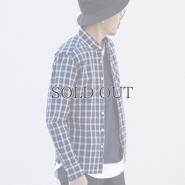 画像3: ワイドスプレッドボタンダウン長袖シャツ【MADE IN JAPAN】『日本製』/ Upscape Audience