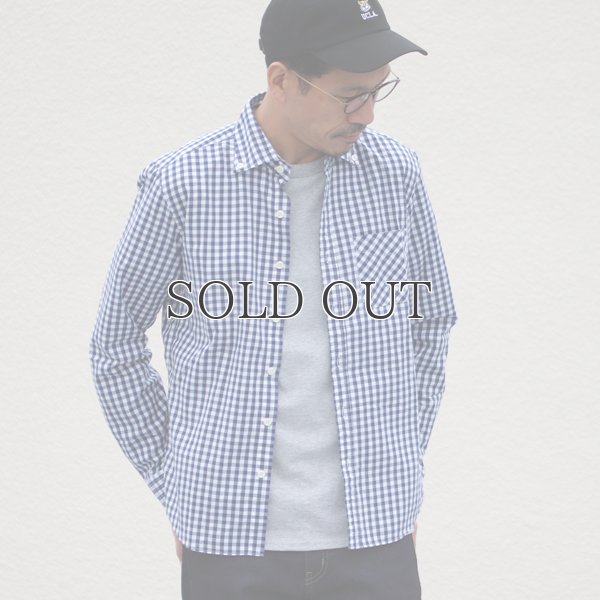 画像5: ワイドスプレッドボタンダウン長袖シャツ【MADE IN JAPAN】『日本製』/ Upscape Audience