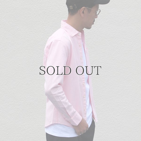 画像3: ワイドスプレッドボタンダウン長袖シャツ【MADE IN JAPAN】『日本製』/ Upscape Audience