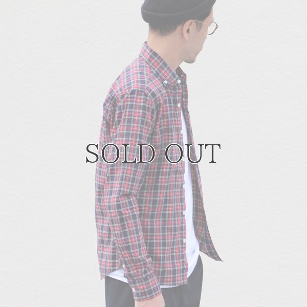 画像3: ワイドスプレッドボタンダウン長袖シャツ【MADE IN JAPAN】『日本製』/ Upscape Audience