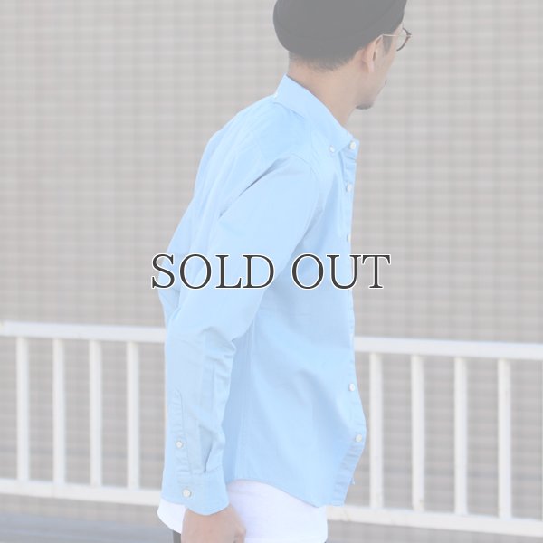 画像3: ワイドスプレッドボタンダウン長袖シャツ【MADE IN JAPAN】『日本製』/ Upscape Audience