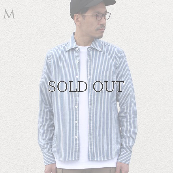 画像11: ワイドスプレッドボタンダウン長袖シャツ【MADE IN JAPAN】『日本製』/ Upscape Audience