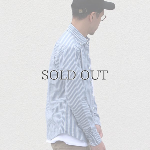 画像12: ワイドスプレッドボタンダウン長袖シャツ【MADE IN JAPAN】『日本製』/ Upscape Audience