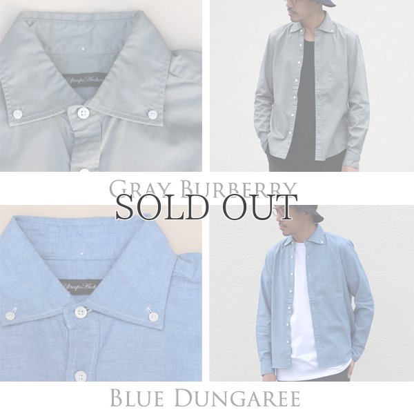 画像4: ワイドスプレッドボタンダウン長袖シャツ【MADE IN JAPAN】『日本製』/ Upscape Audience