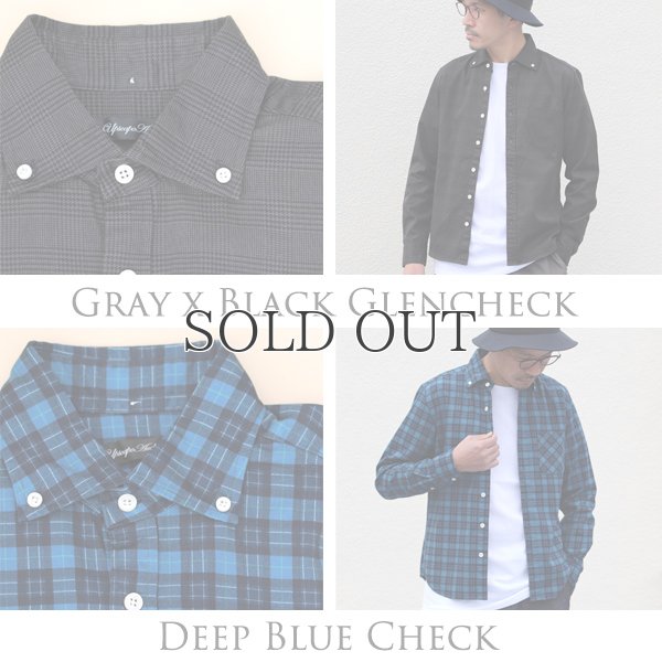 画像10: ワイドスプレッドボタンダウン長袖シャツ【MADE IN JAPAN】『日本製』/ Upscape Audience