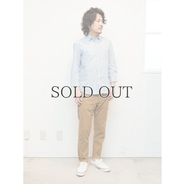画像9: ワイドスプレッドボタンダウンカラー7分袖シャツ【MADE IN JAPAN】『日本製』/ Upscape Audience