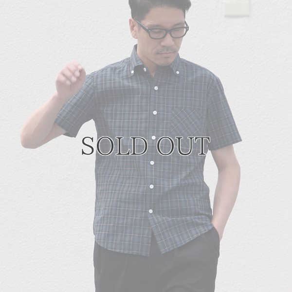 画像3: ワイドスプレッドボタンダウンカラー半袖シャツ【MADE IN JAPAN】『日本製』/ Upscape Audience