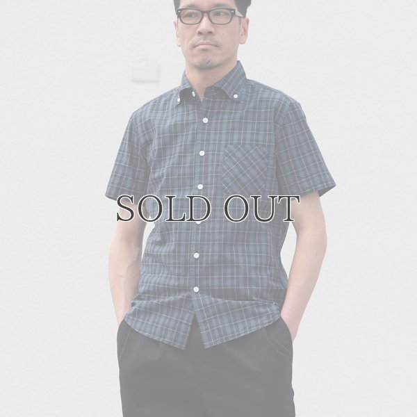 画像4: ワイドスプレッドボタンダウンカラー半袖シャツ【MADE IN JAPAN】『日本製』/ Upscape Audience