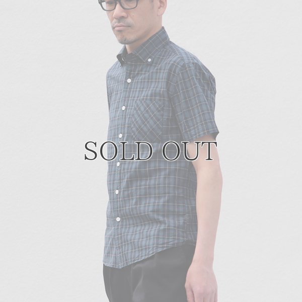 画像5: ワイドスプレッドボタンダウンカラー半袖シャツ【MADE IN JAPAN】『日本製』/ Upscape Audience