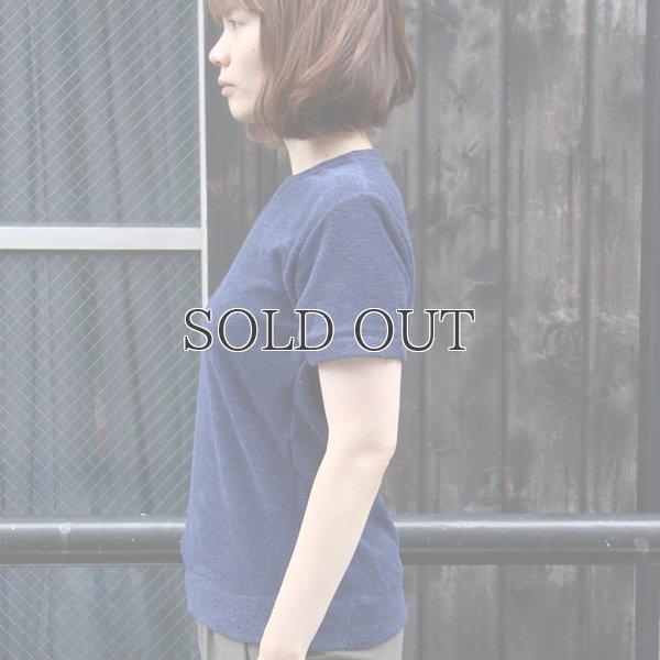 画像3: イズミールコットンパイルガゼットクルーネック半袖スウェット [Lady's]【MADE IN JAPAN】『日本製』/ Upscape Audience