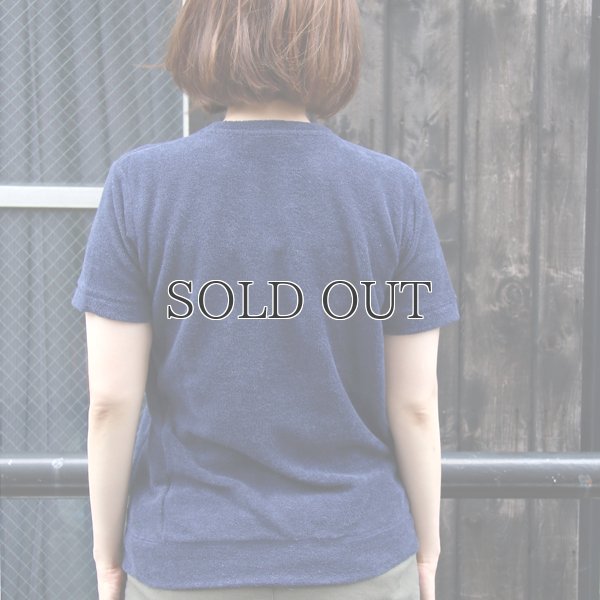 画像4: イズミールコットンパイルガゼットクルーネック半袖スウェット [Lady's]【MADE IN JAPAN】『日本製』/ Upscape Audience