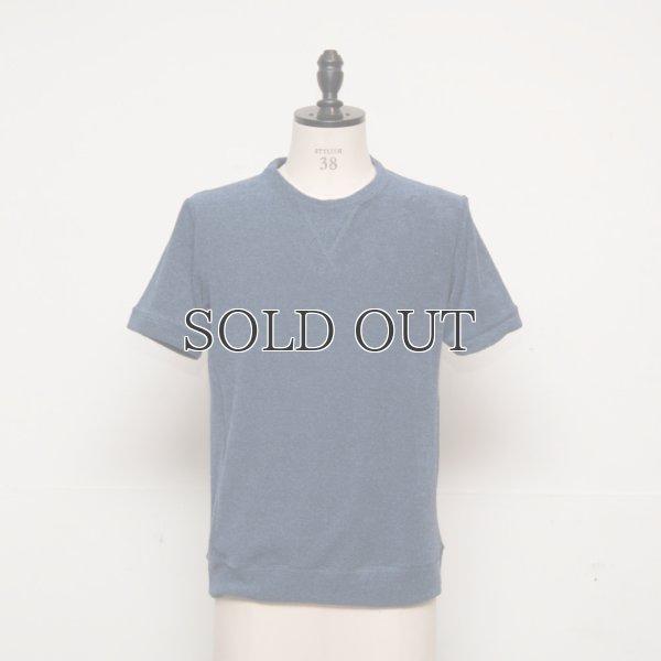 画像9: イズミールコットンパイルガゼットクルーネック半袖スウェット【MADE IN JAPAN】『日本製』/ Upscape Audience