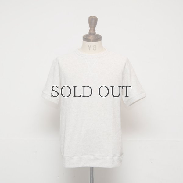 画像6: イズミールコットンパイルガゼットクルーネック半袖スウェット【MADE IN JAPAN】『日本製』/ Upscape Audience