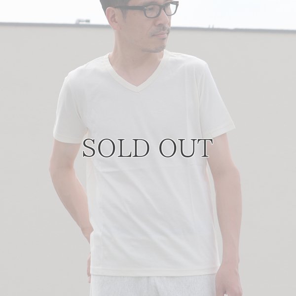 画像6: オーガニックコットン天竺Vネック半袖Tシャツ【MADE IN JAPAN】『日本製』/ Upscape Audience