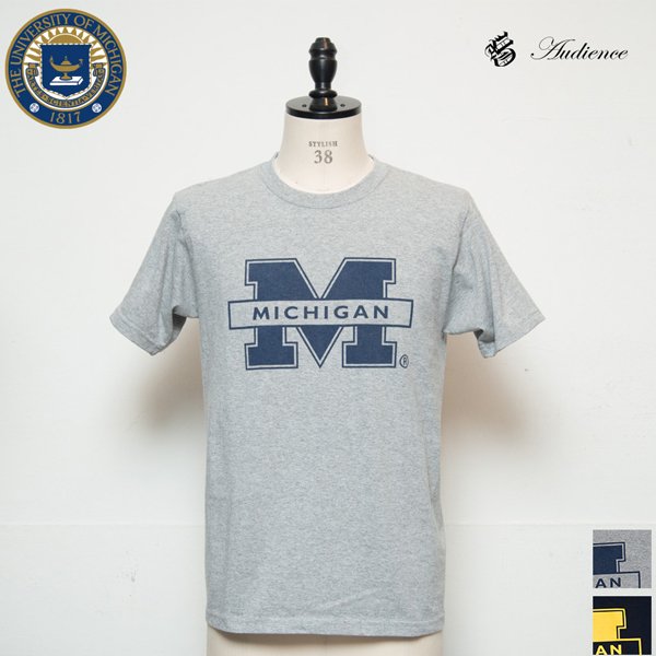 画像10: 【RE PRICE / 価格改定】MICHIGAN "M" C/N S/S 6.6oz オールドプリントT / Audience