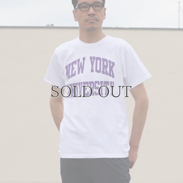 画像10: 【RE PRICE / 価格改定】NEW YORK UNIVERSITY"NEW YORK UNIVERSITY"C/N S/S 6.6oz オールドプリントT / Audience