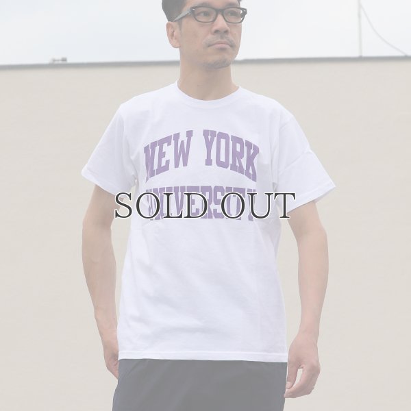 画像13: 【RE PRICE / 価格改定】NEW YORK UNIVERSITY"NEW YORK UNIVERSITY"C/N S/S 6.6oz オールドプリントT / Audience