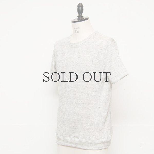 画像14: リネン裏毛ガゼットクルーネック半袖スウェット【MADE IN JAPAN】『日本製』/ Upscape Audience