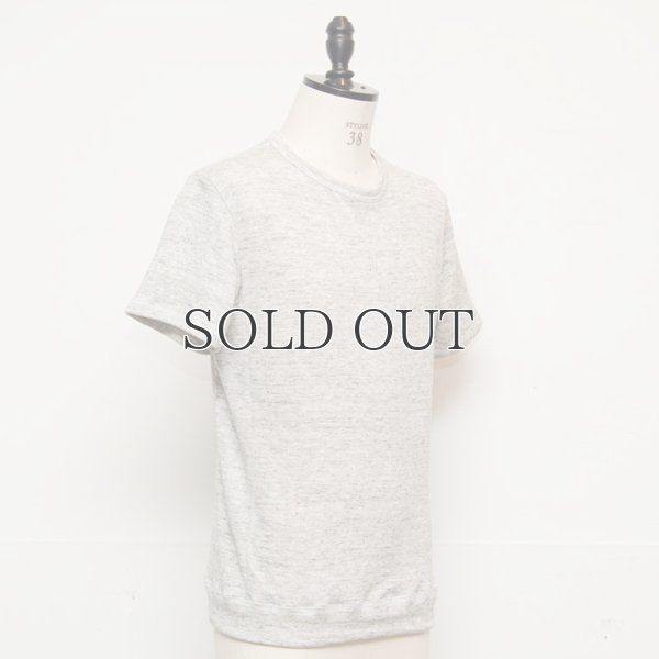 画像15: リネン裏毛ガゼットクルーネック半袖スウェット【MADE IN JAPAN】『日本製』/ Upscape Audience