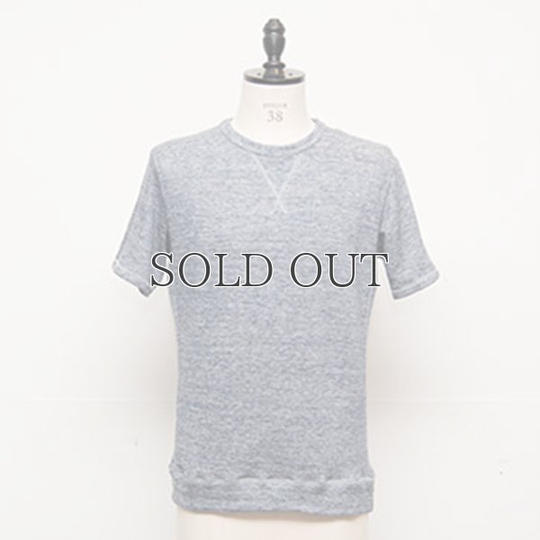 画像17: リネン裏毛ガゼットクルーネック半袖スウェット【MADE IN JAPAN】『日本製』/ Upscape Audience