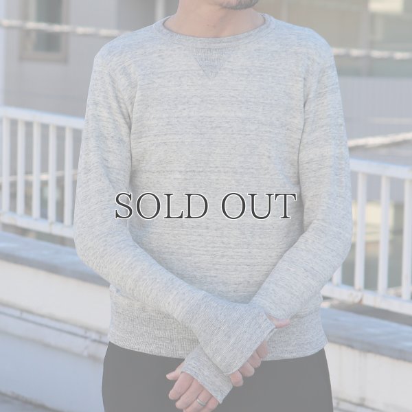 画像5: 度詰裏毛ガゼットプロテクトボッシュクルーネック長袖スウェット【MADE IN JAPAN】『日本製』/ Upscape Audience