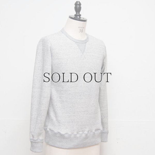 画像13: 度詰裏毛ガゼットプロテクトボッシュクルーネック長袖スウェット【MADE IN JAPAN】『日本製』/ Upscape Audience