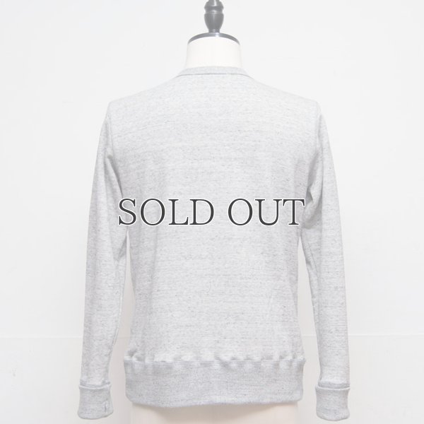 画像14: 度詰裏毛ガゼットプロテクトボッシュクルーネック長袖スウェット【MADE IN JAPAN】『日本製』/ Upscape Audience